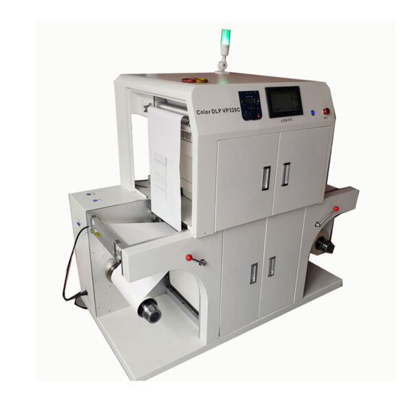 4 Color Roll To Roll Digital Label Printing Machine For Industry