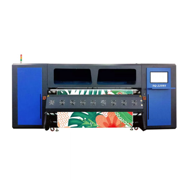 Industrial Rubber Roll Dye Sublimation Printer with Eight S3200 Heads