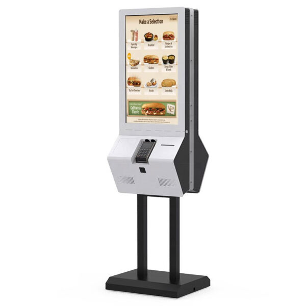 32 INCHES TOUCH SCREEN PAYMENT INTERACTIVE SELF SERVICE KIOSK MACHINE