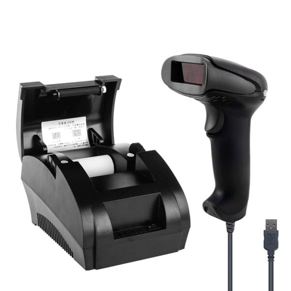 Portable USB Barcode Scanner Wired Laser 1D Bar Code Reader